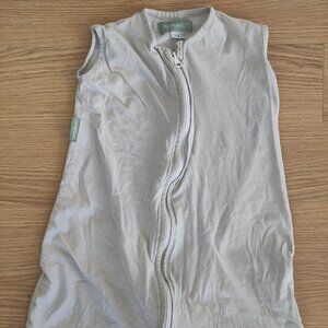 Molis & Co 0-6m Baby sleep sack two way zipper, 0.5 TOG